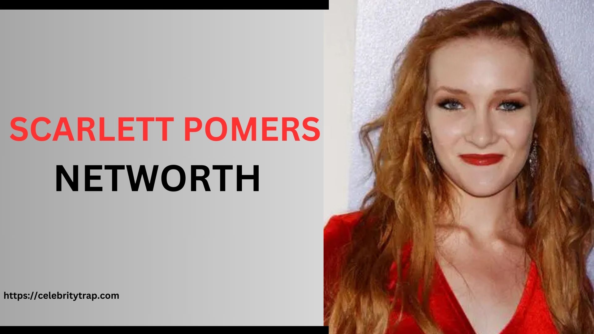 Scarlett Pomers Net Worth